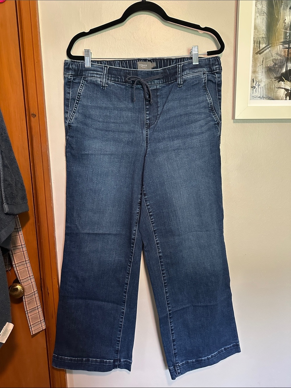 torrid Indigo Wide-Leg Drawstring Jeans